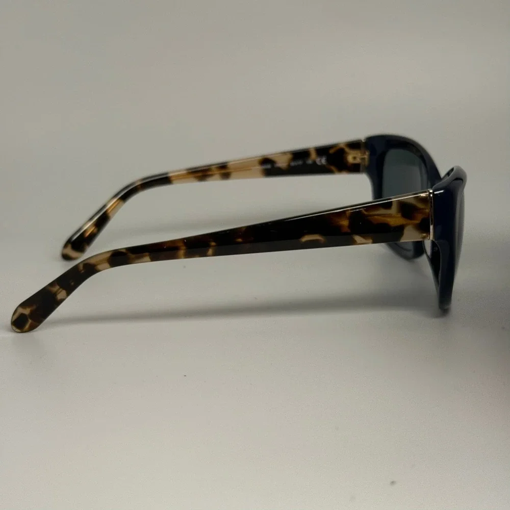 Kate Spade Johanna/S Navy Blue Tortoise Cat Eye Sunglasses FX8OS 53-17-135